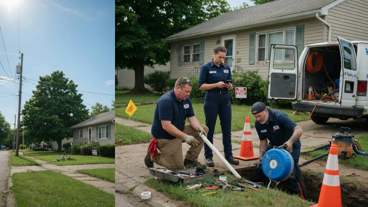 Sewer Line Repair in Strongstown, PA near me